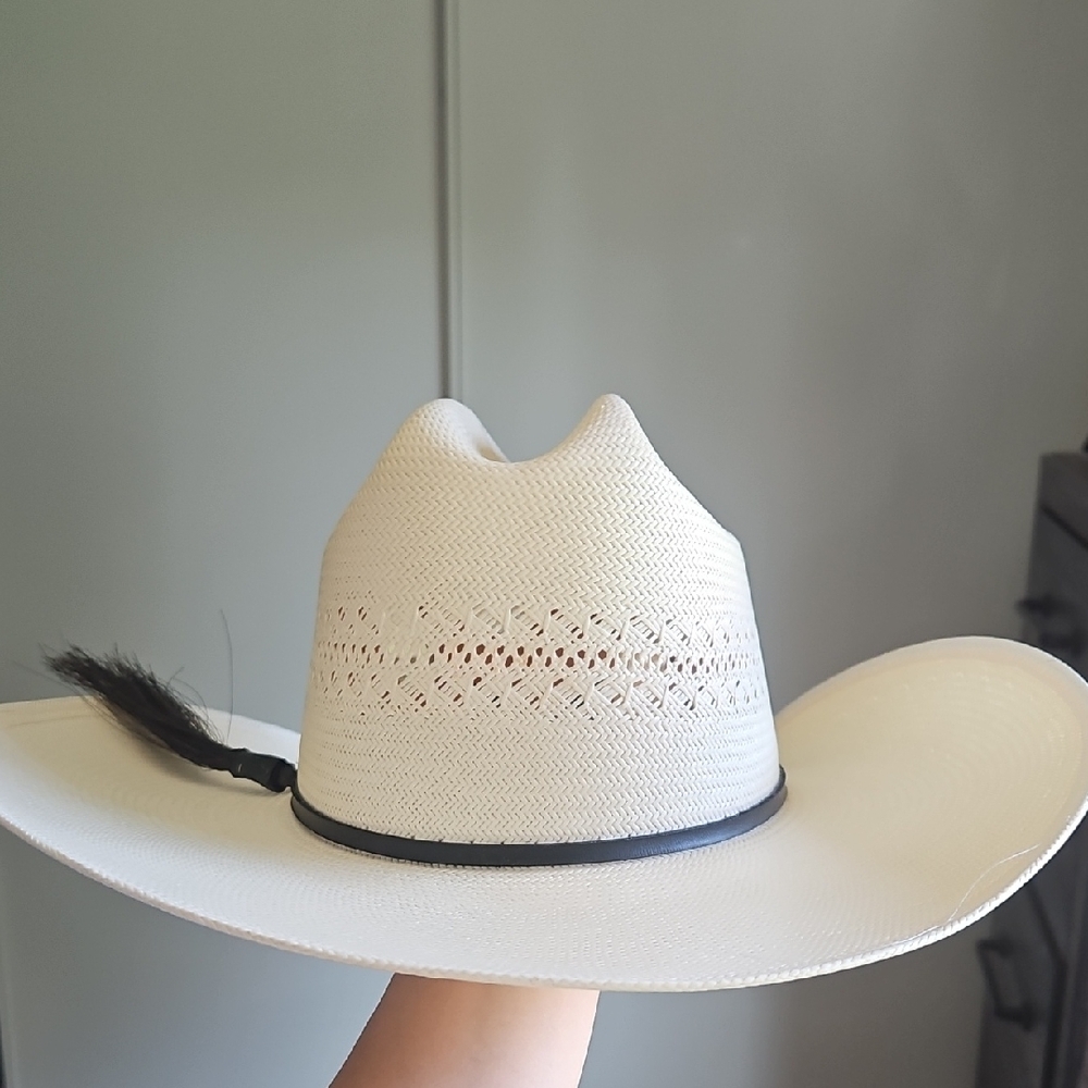 Stetson Cream Straw Cowboy Hat - Rankin
